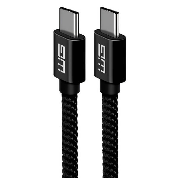 Kábel WG USB-C/USB-C, 2m čierny

