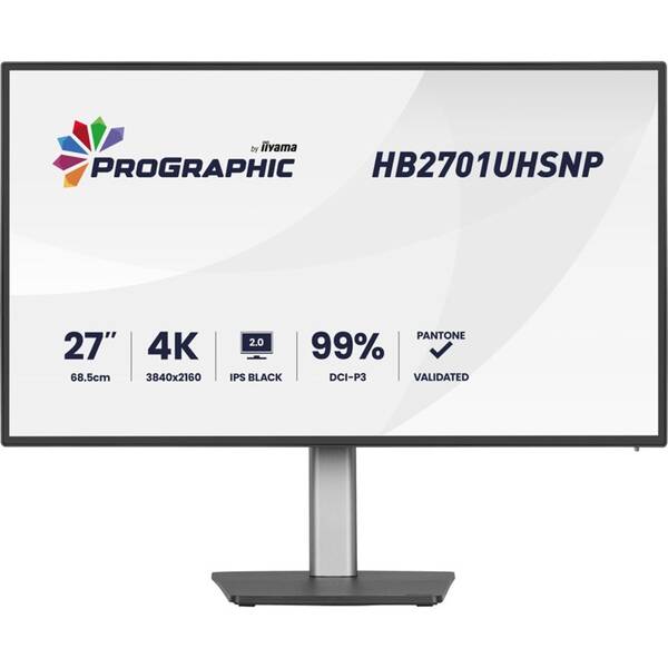 Monitor IIYAMA ProGraphic HB2701UHSNP-B1 čierny

