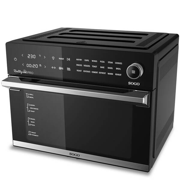 Fritéza teplovzdušná SOGO SS-10495 čierny

