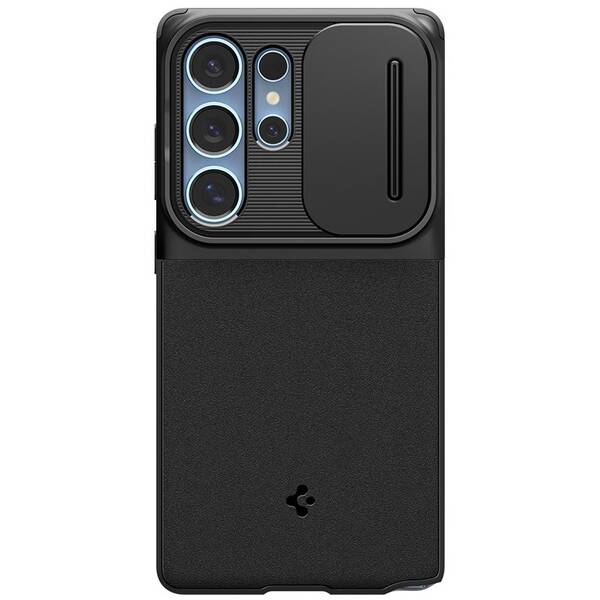 Kryt na mobil Spigen Optik Armor na Samsung Galaxy S25 Ultra čierny

