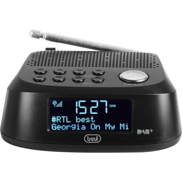 Rádiobudík Trevi RC 80D4 čierny

