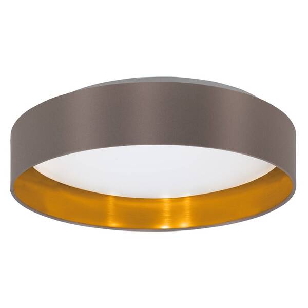 LED stropné svietidlo Eglo Maserlo 2 hnedé/zlaté


