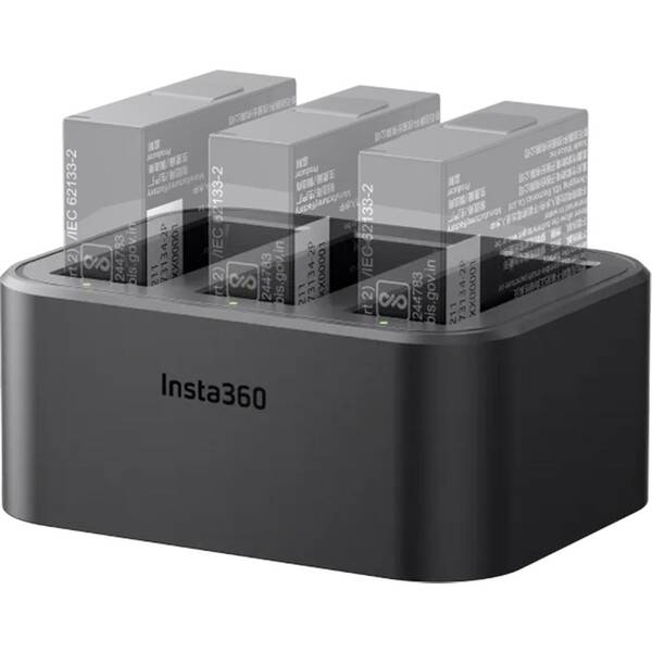 Nabíjačka Insta360 Ace Pro - rýchlonabíjacia stanica 

