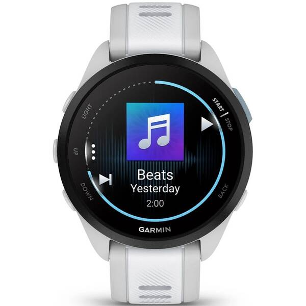 Inteligentné hodinky Garmin Forerunner 165 Music - Mist Grey / Whitestone 


