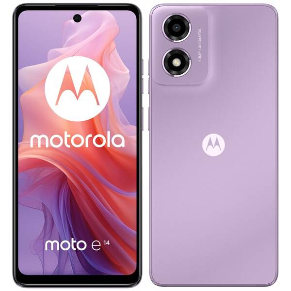 Mobilný telefón Motorola Moto E14 2 GB / 64 GB fialový


