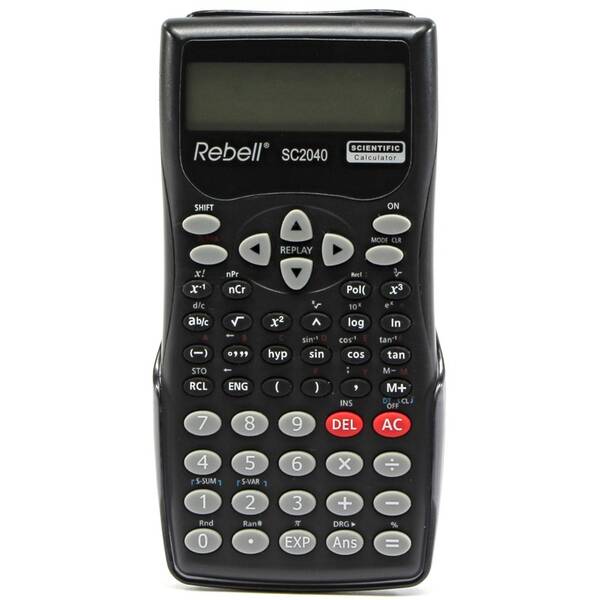 Kalkulačka Rebell RE-SC2040 BX čierna

