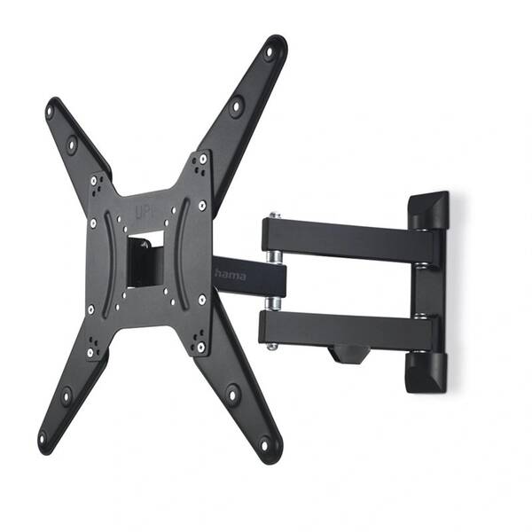 Držiak na TV Hama 220824, nástenný, polohovateľný, pre uhlopriečky 32" až 65", max. nosnosť 25 kg čierny

