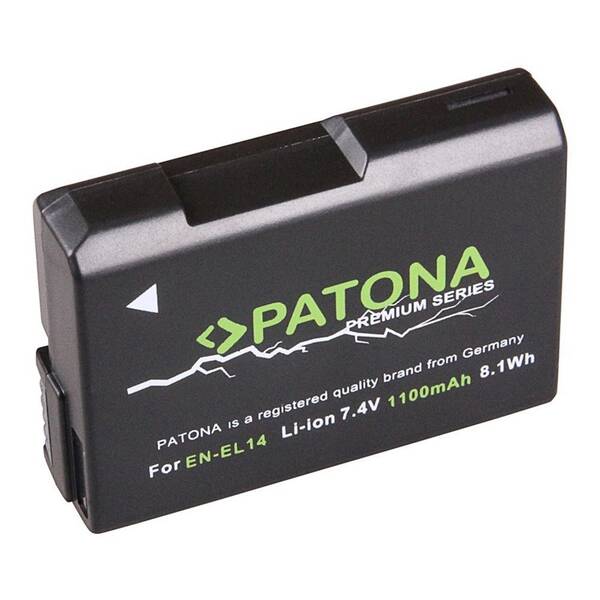 Batéria PATONA pre Nikon EN-EL14 1100mAh Li-Ion Premium 

