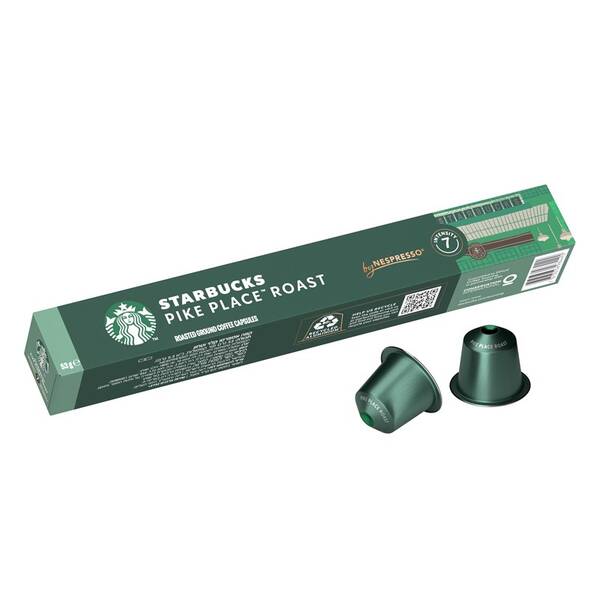 Kapsuly pre espressá Starbucks NC Pike Place Roast (10 ks) 

