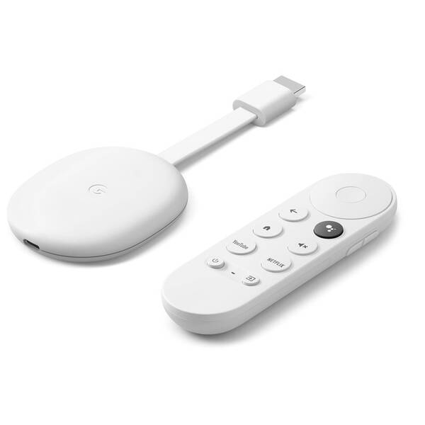 Multimediálne centrum Google Chromecast Google 4 TV 4K biely

