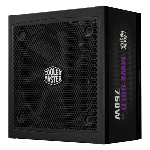 Zdroj Cooler Master MWE Gold V3 750W, 80+ Gold, modular, ATX 3.1 čierny

