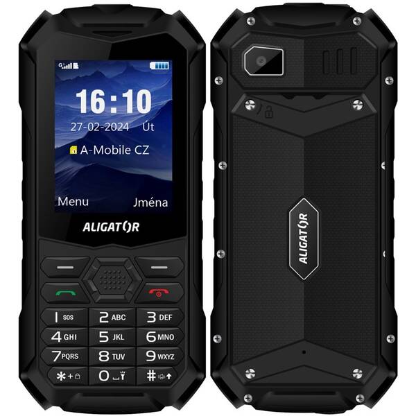 Mobilný telefón Aligator R35 eXtremo čierny

