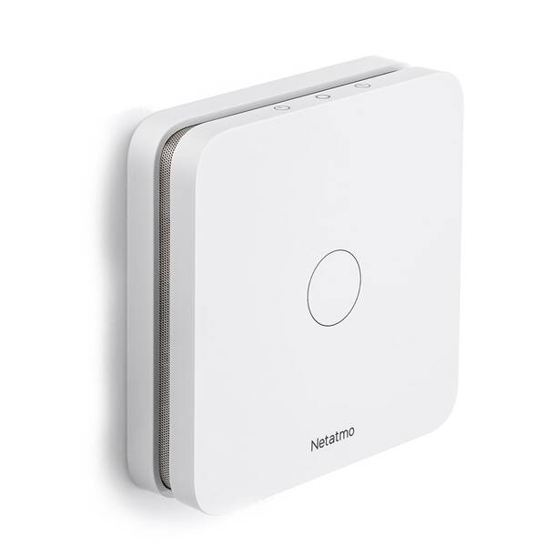 Detektor oxidu uhoľnatého Netatmo Smart biely

