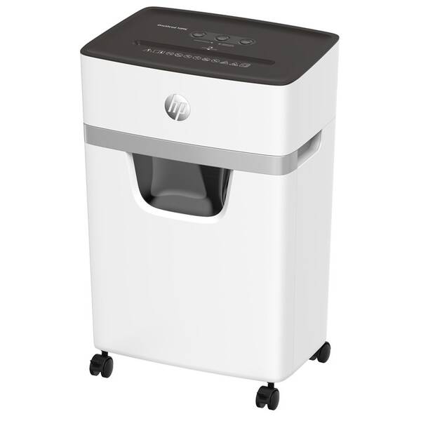 Skartovač HP OneShred 10MC biely

