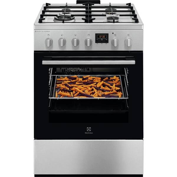 Kombinovaný sporák Electrolux LKK664220X nerez

