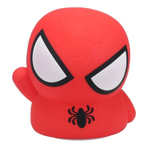 Dekoratívne LED Paladone Spiderman, SquisyGlo červené

