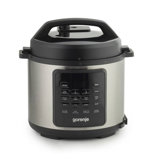Multifunkčný hrniec Gorenje GMC6SBK strieborný

