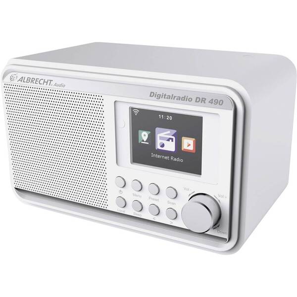 Internetový rádioprijímač s DAB+ Albrecht DR 490 

