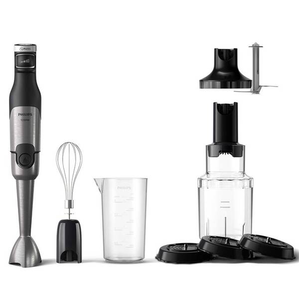 Ponorný mixér Philips HR2684/00 čierny/chróm

