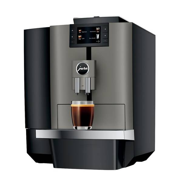 Automatický kávovar Jura X4 Dark Inox sivý

