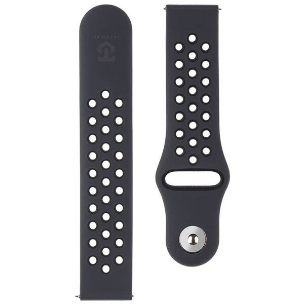 Remienok Tactical Double (20 mm), silikónový čierny

