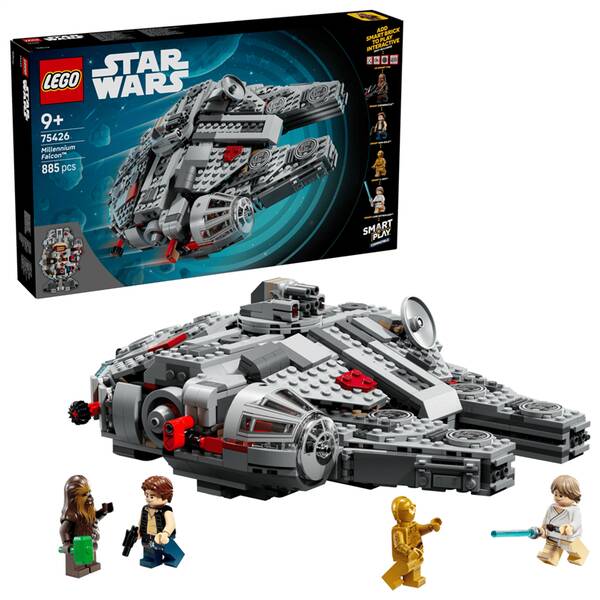 Stavebnica LEGO® Star Wars™ 75426 SMART Play™: Millennium Falcon™ 


