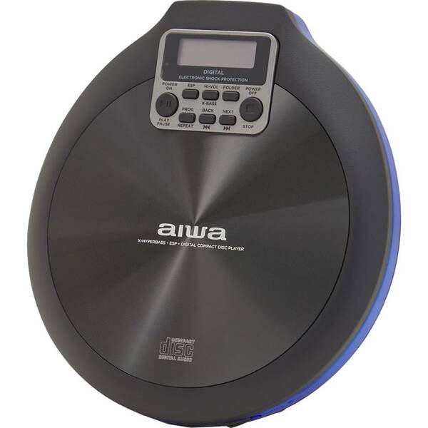 Discman AIWA PCD-810 čierny/modrý

