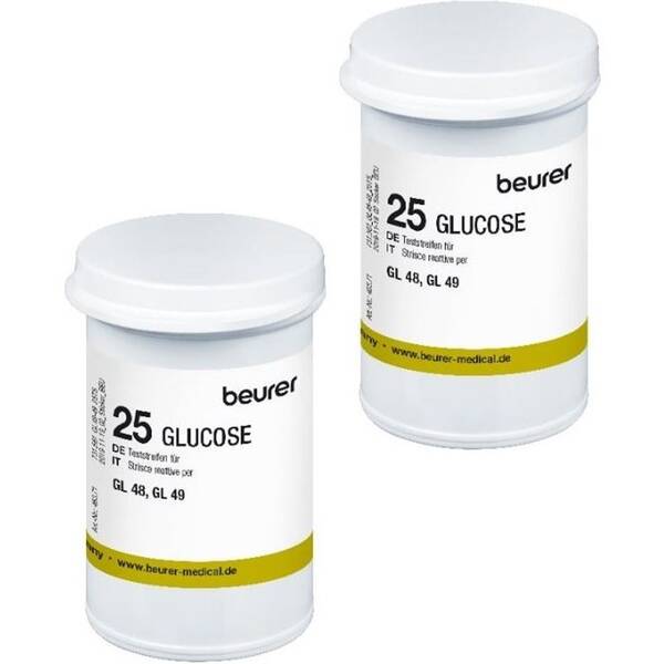 Testovacie prúžky Beurer pre GL48,GL49 (50 ks) 

