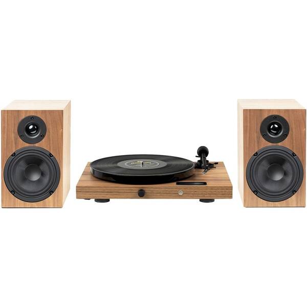 Gramofón Pro-Ject JukeBox E1 HiFi Set hnedý

