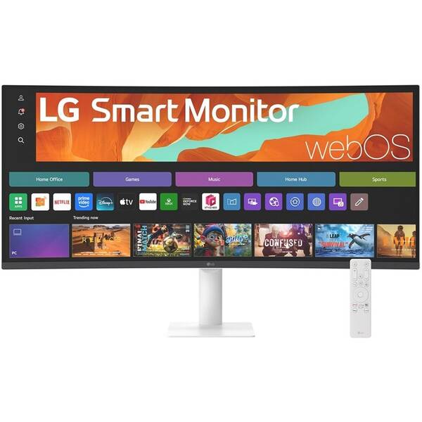 Monitor LG 34U601SA-W biely

