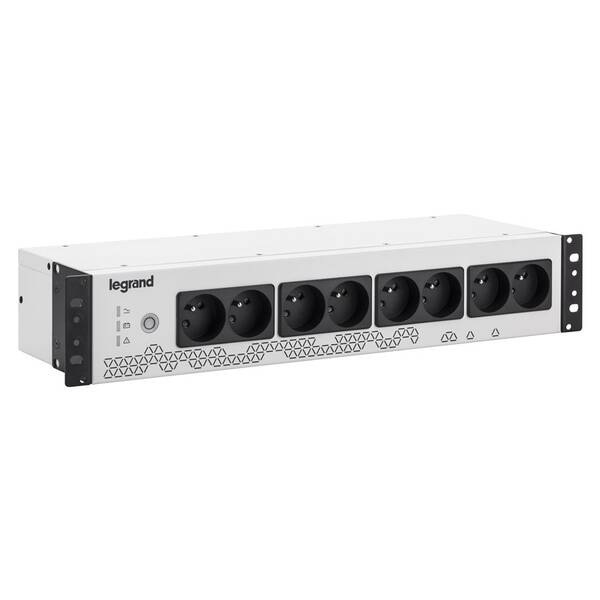 Záložný zdroj Legrand UPS UPS Keor PDU 800V/480W FR, Off-Line, Rack 2U, výstup 8x SK, USB 

