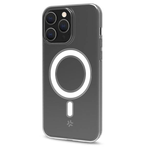 Kryt na mobil Celly Gelskinmag na Apple iPhone 15 Pro priehľadný

