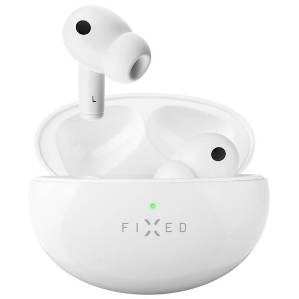 Slúchadlá FIXED Pods Pro, ANC biela

