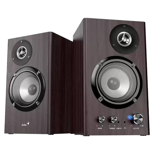 Reproduktory Genius Genius SP-HF1812BT Dark Brown hnedé

