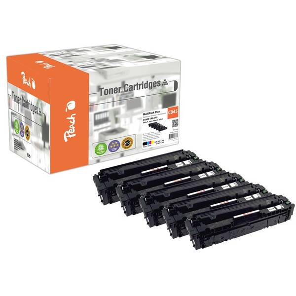 Toner Peach Canon CRG-045 Multi-Pack Plus, 2x1400/3x1300 strán - CMY 2xBK 

