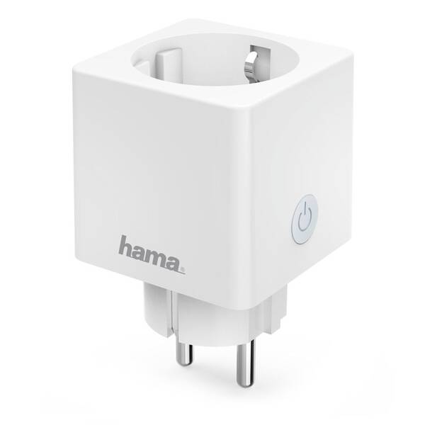 Inteligentná zásuvka Hama SMART WiFi mini, meranie spotreby 

