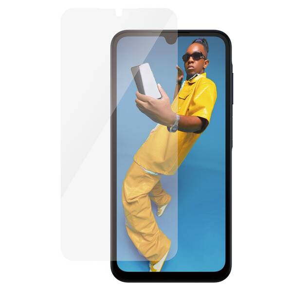 Tvrdené sklo PanzerGlass Ultra-Wide Fit na Samsung Galaxy A15/A15 5G s instalačním rámečkem 


