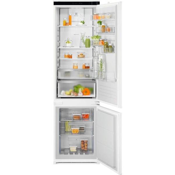 Chladnička s mrazničkou Electrolux ENA7CE19S biela


