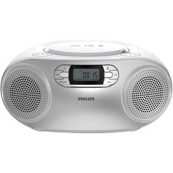Rádioprijímač s CD Philips TAZ2000S strieborný


