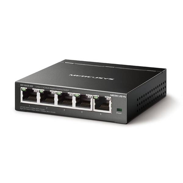 Switch Mercusys MS105GS-M2 (MS105GS-M2) čierny

