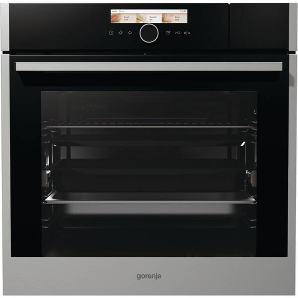 Rúra Gorenje BCS798S24X PureSteam čierna/nerez

