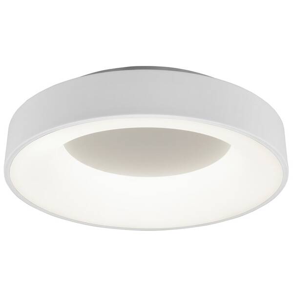 LED stropné svietidlo TRIO Girona, 40 cm biele

