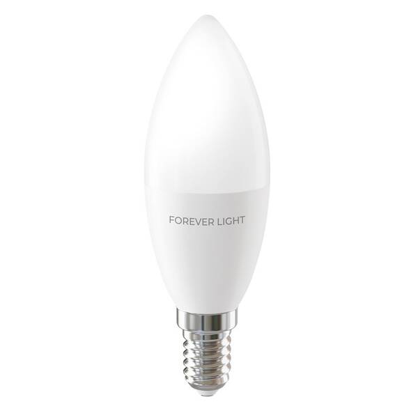 LED žiarovka Forever E14, sviečka, 8,5W neutrálna biela 

