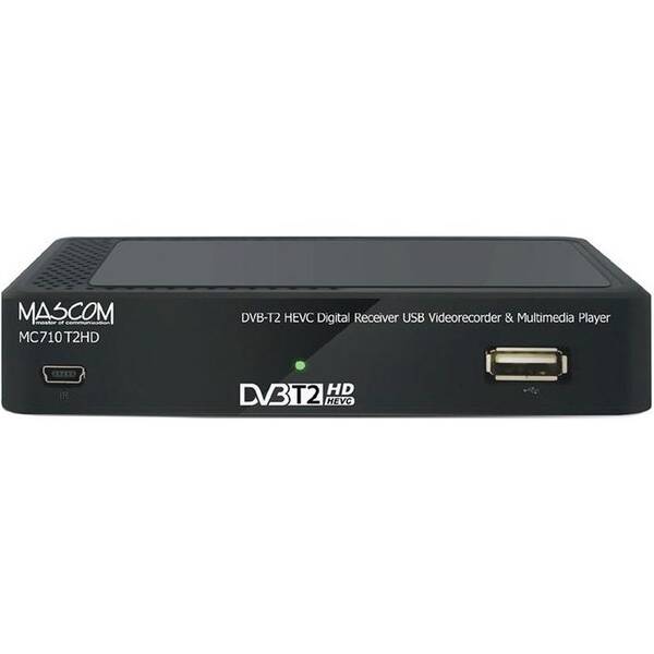 Set-top box Mascom MC710T2 HD čierny

