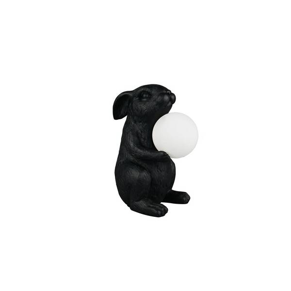 Stolná lampička Reality RABBIT Table lamp čierna

