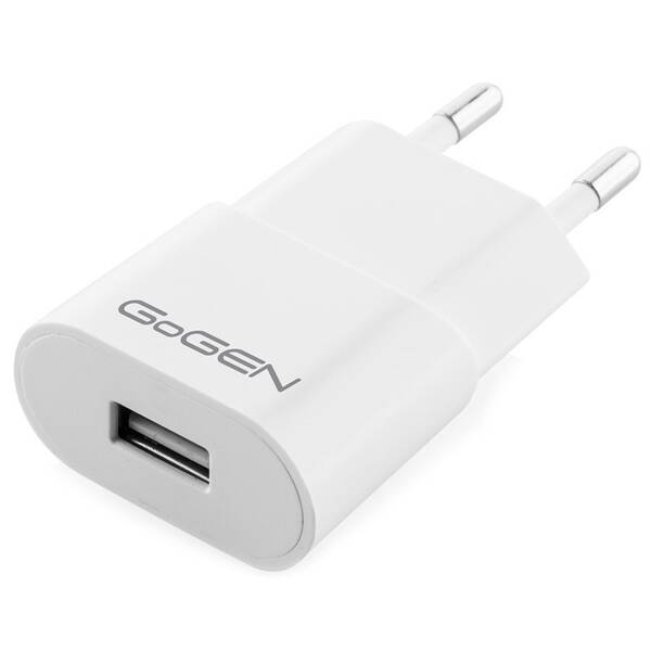Nabíjačka do siete GoGEN ACH 102,1x USB 1A, 5W biela

