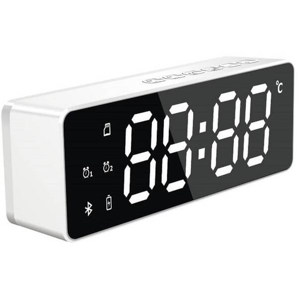 Rádiobudík Power+ ALARMCLOCK WHI 

