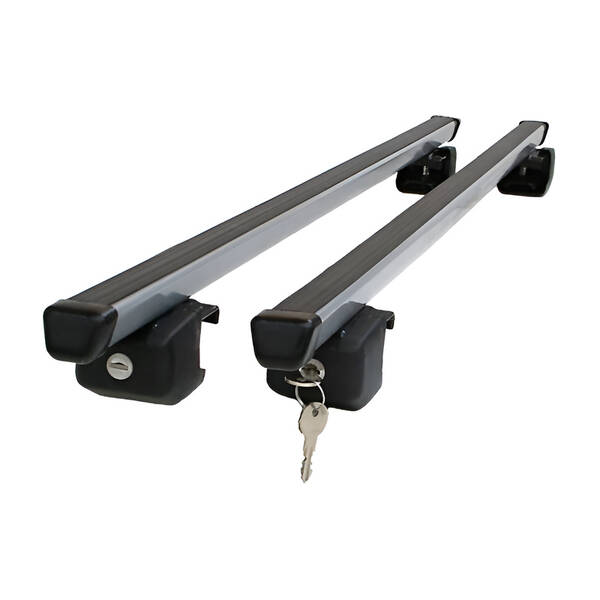 Priečniky Diheng 115cm uzamykatelný stříbrný (2 ks) 

