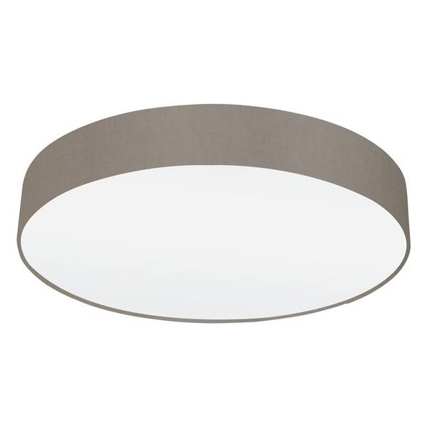 LED stropné svietidlo Eglo Pasteri, 57 cm sivé/hnedé

