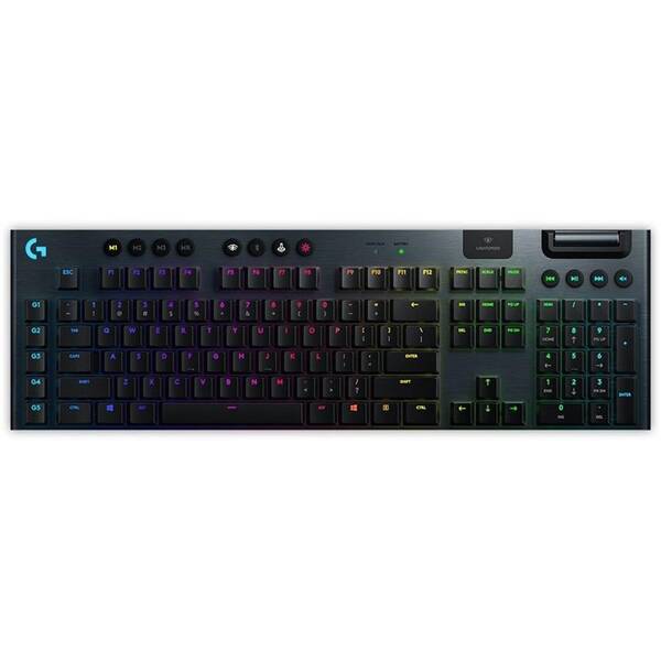 Klávesnica Logitech G915 Wireless RGB Mechanical Gaming US čierna

